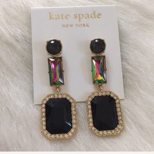 Kate Spade | tiered dangle jewel statement earring